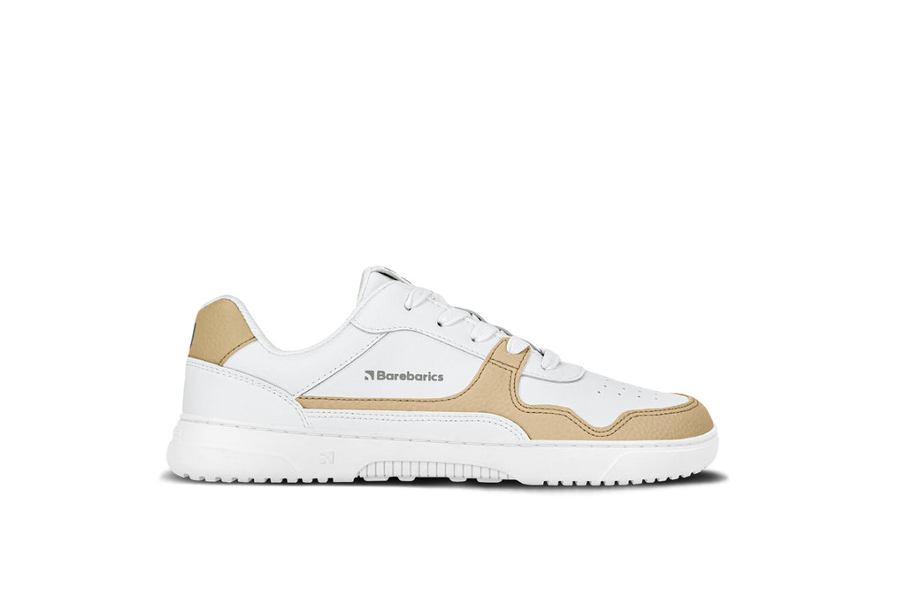 Barefoot Sneakers Barebarics Zing - White & Cream
