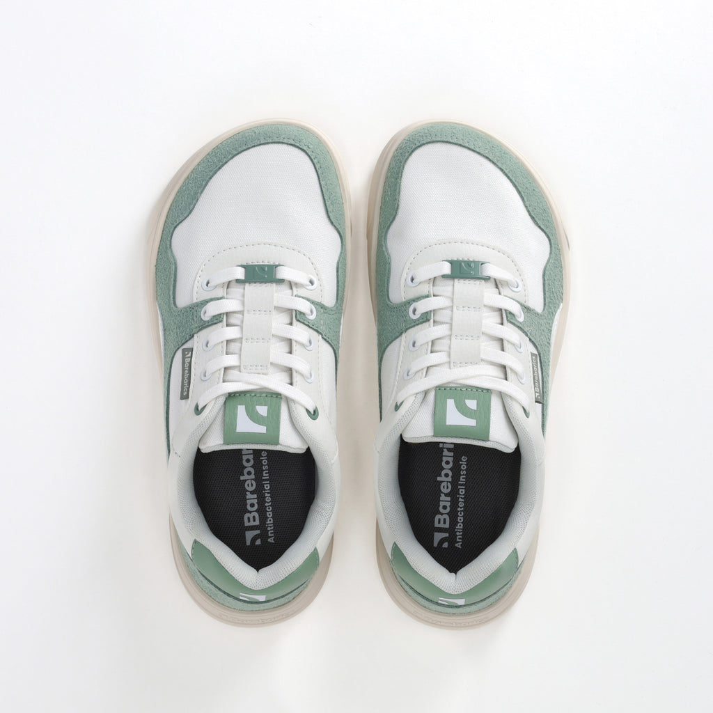 Barefoot Sneakers Barebarics Zing - White & Green