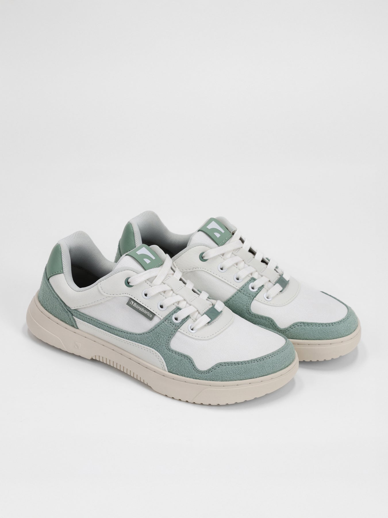 Barefoot Sneakers Barebarics Zing - White & Green