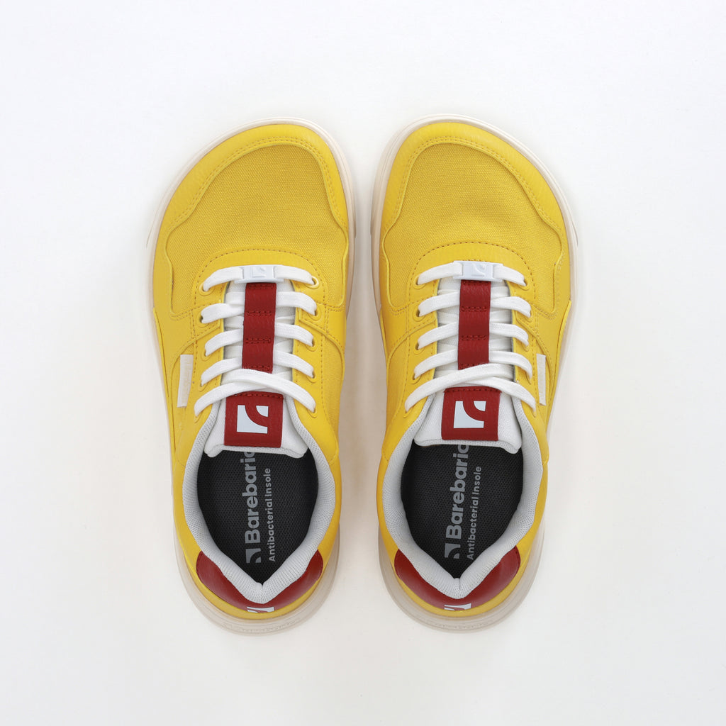 Barefoot Sneakers Barebarics Zing - Yellow & Red