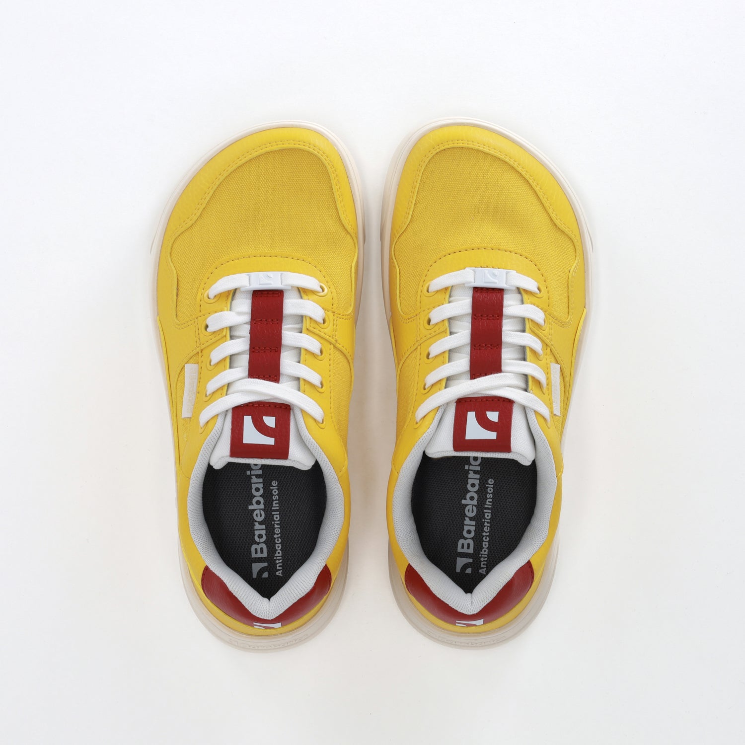 Barefoot Sneakers Barebarics Zing - Yellow & Red