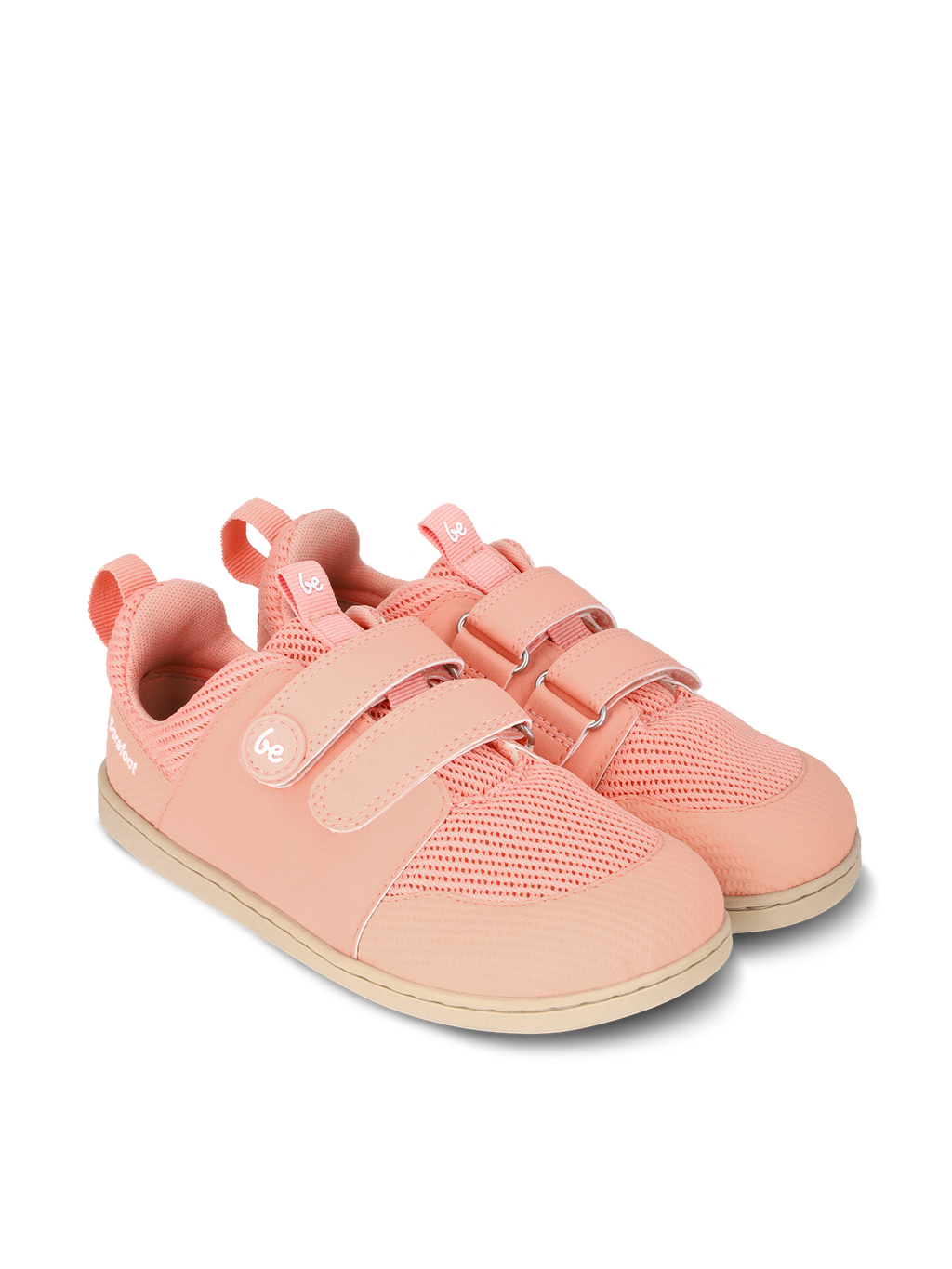 Kids barefoot sneakers Be Lenka Bounty Kids - Coral Pink