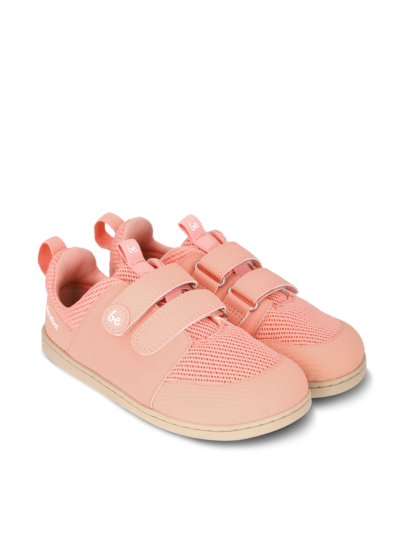 Kids barefoot sneakers Be Lenka Bounty Junior - Coral Pink