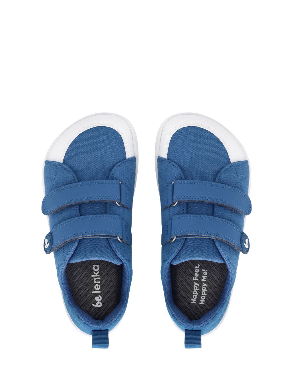 Kids barefoot sneakers Be Lenka Canvi Preschool - Blue
