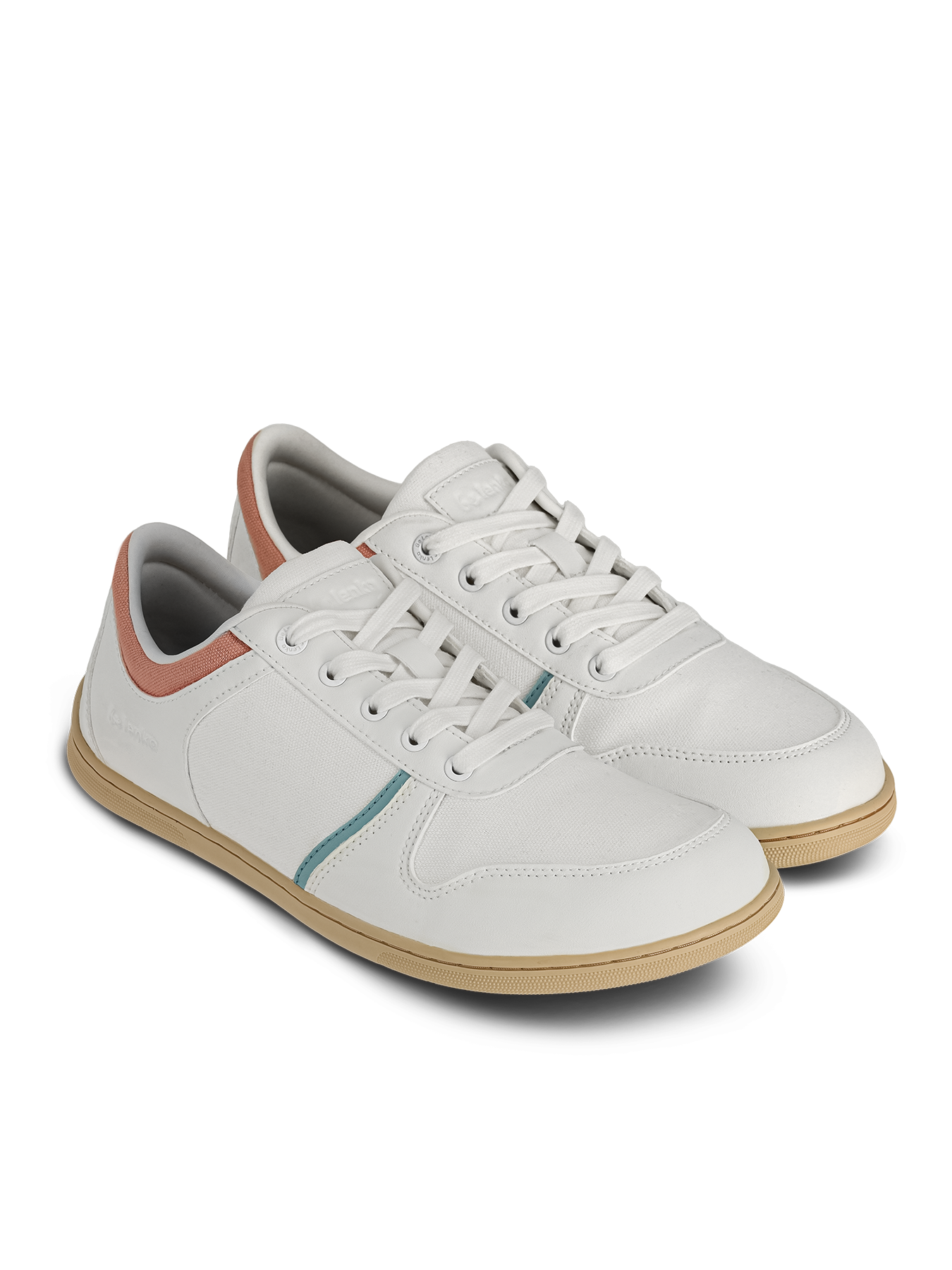 Barefoot Sneakers - Be Lenka Echo - White & Cotton Candy Vegan