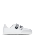 Kids barefoot sneakers Be Lenka Energise Preschool - White & Checkerboard