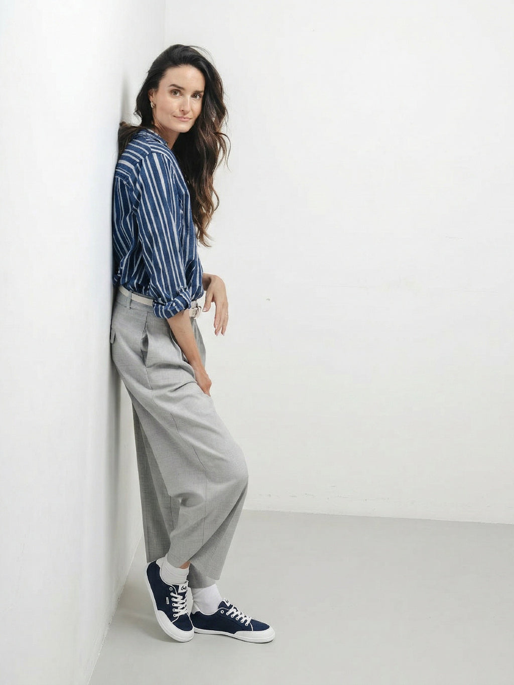 Barefoot Sneakers Be Lenka Rebound - Dark Blue & White