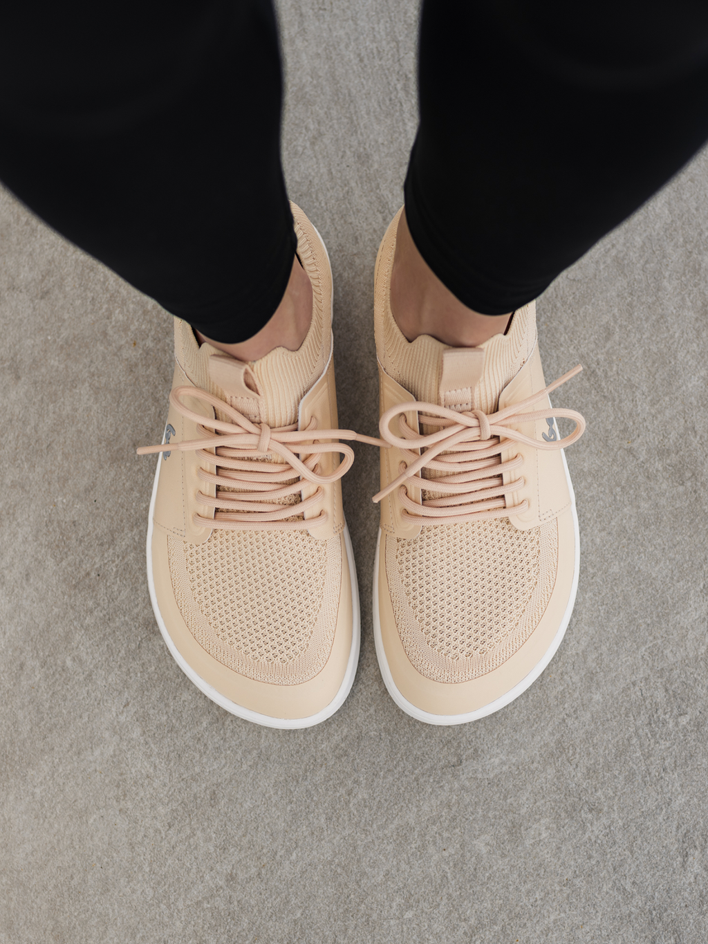 Barefoot Sneakers Be Lenka Swift - Beige Cream