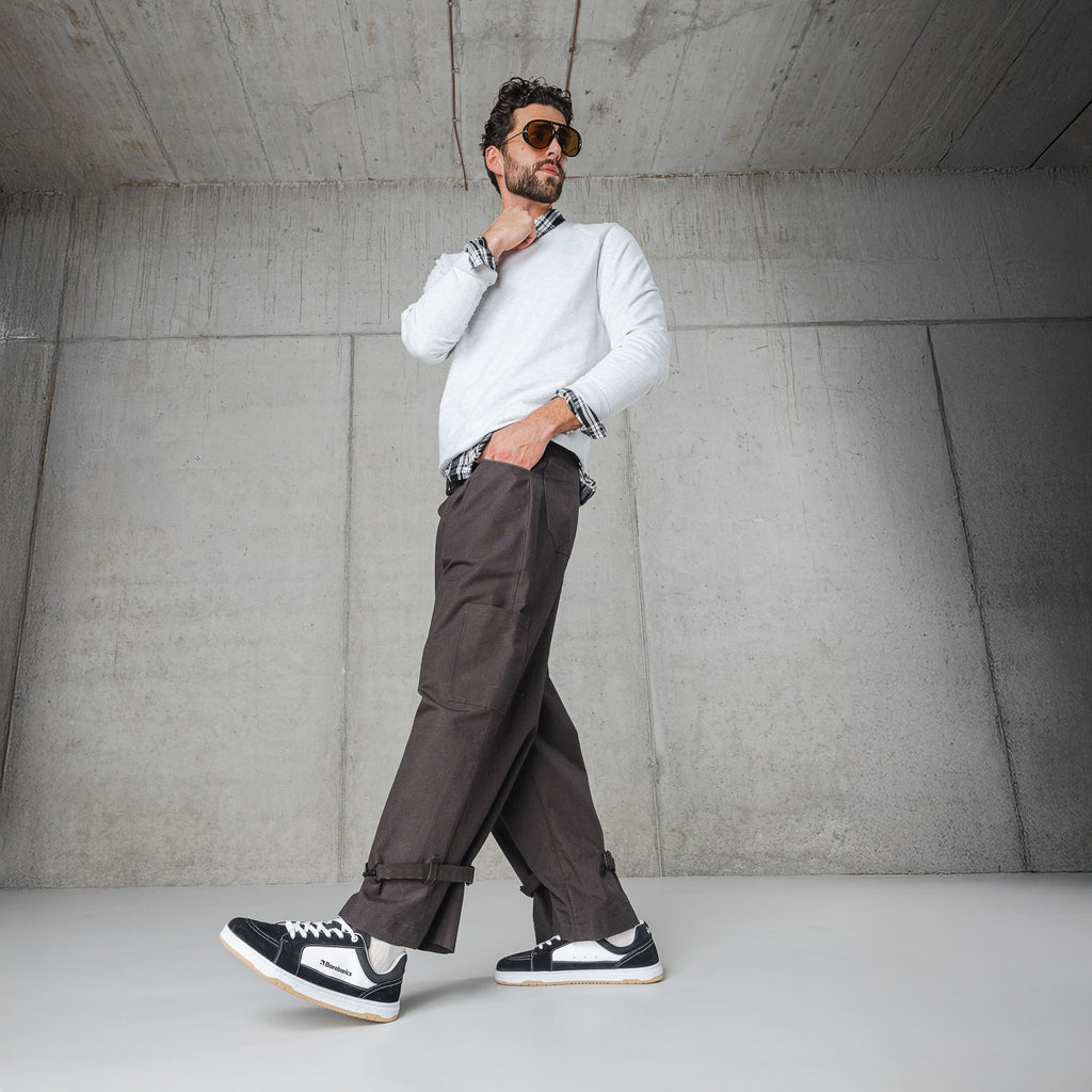 Barefoot Shoes Barebarics Legend - Black & White