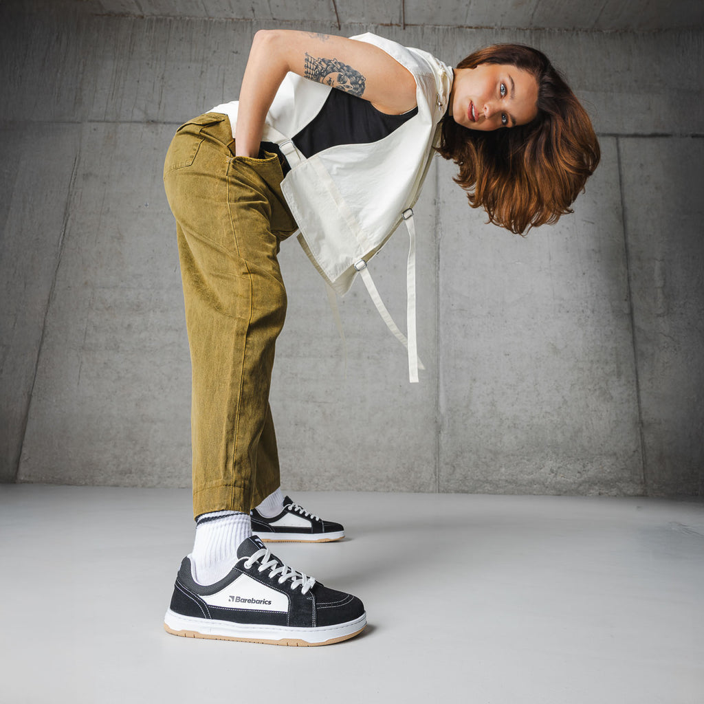 Barefoot Shoes Barebarics Legend - Black & White