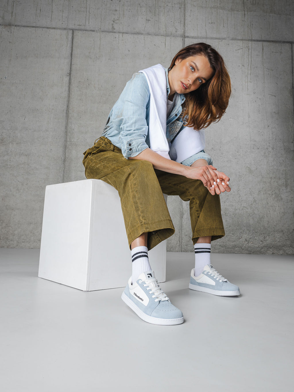 Barefoot Shoes Barebarics Legend - Ice Blue