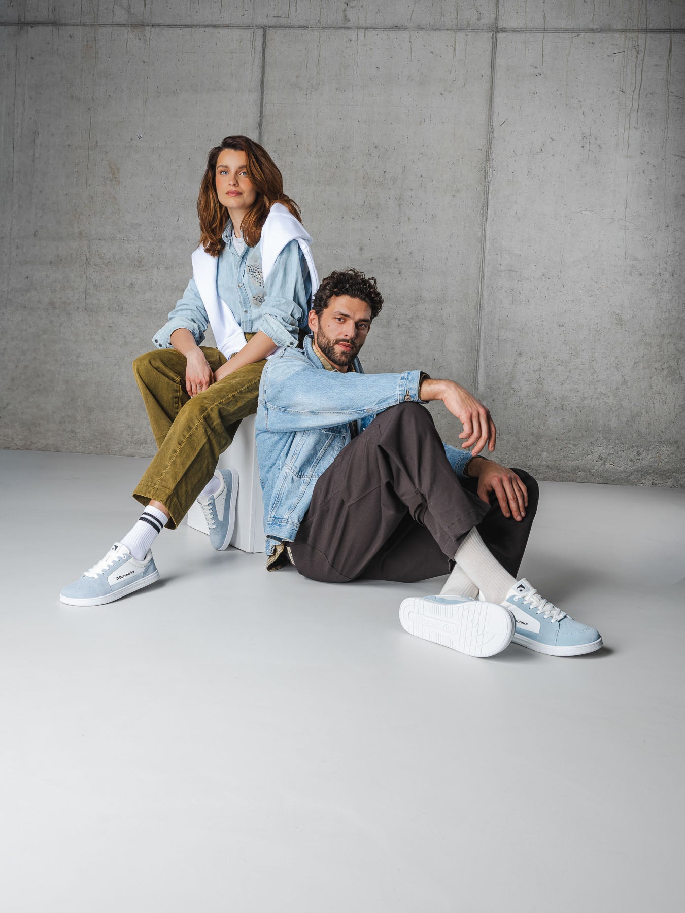 Barefoot Shoes Barebarics Legend - Ice Blue