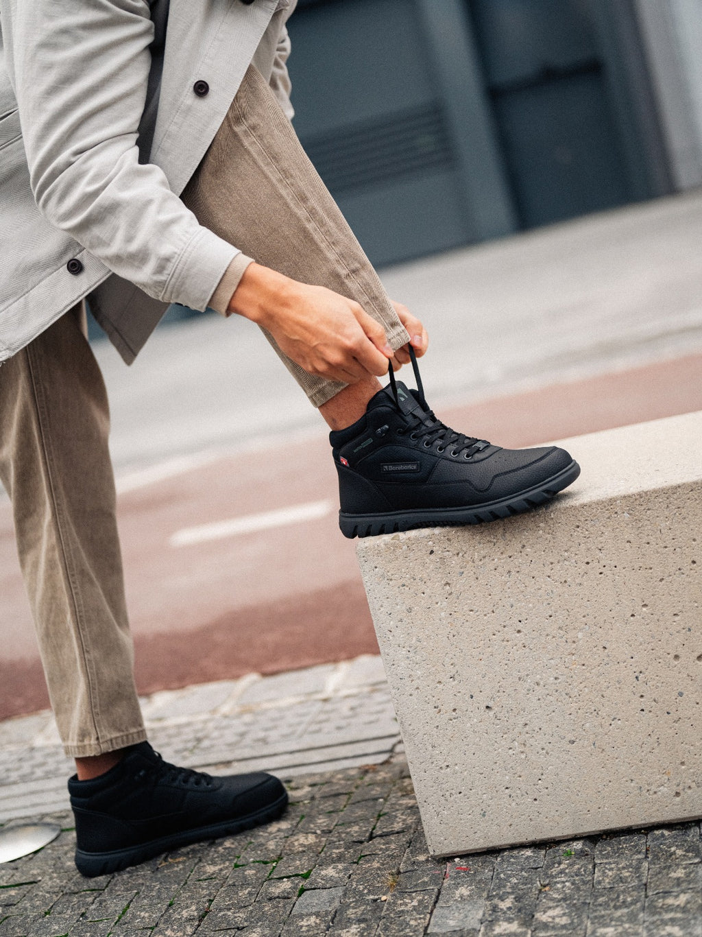 Barefoot Shoes Barebarics UrbanEdge - All Black