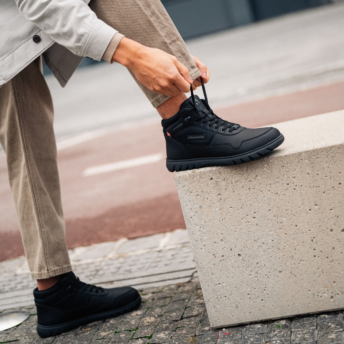 Barefoot Shoes Barebarics UrbanEdge - All Black