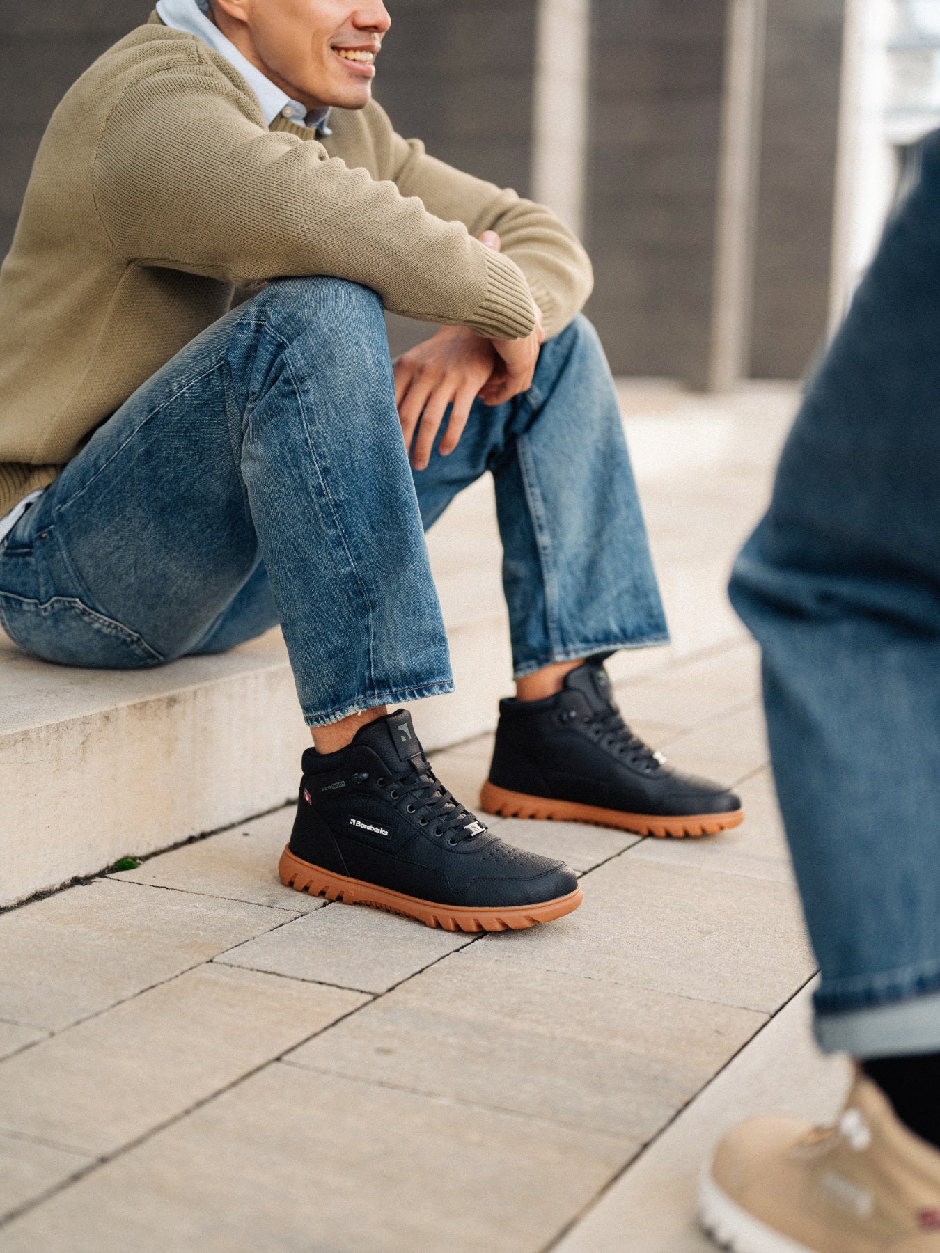 Barefoot Shoes Barebarics UrbanEdge - Black