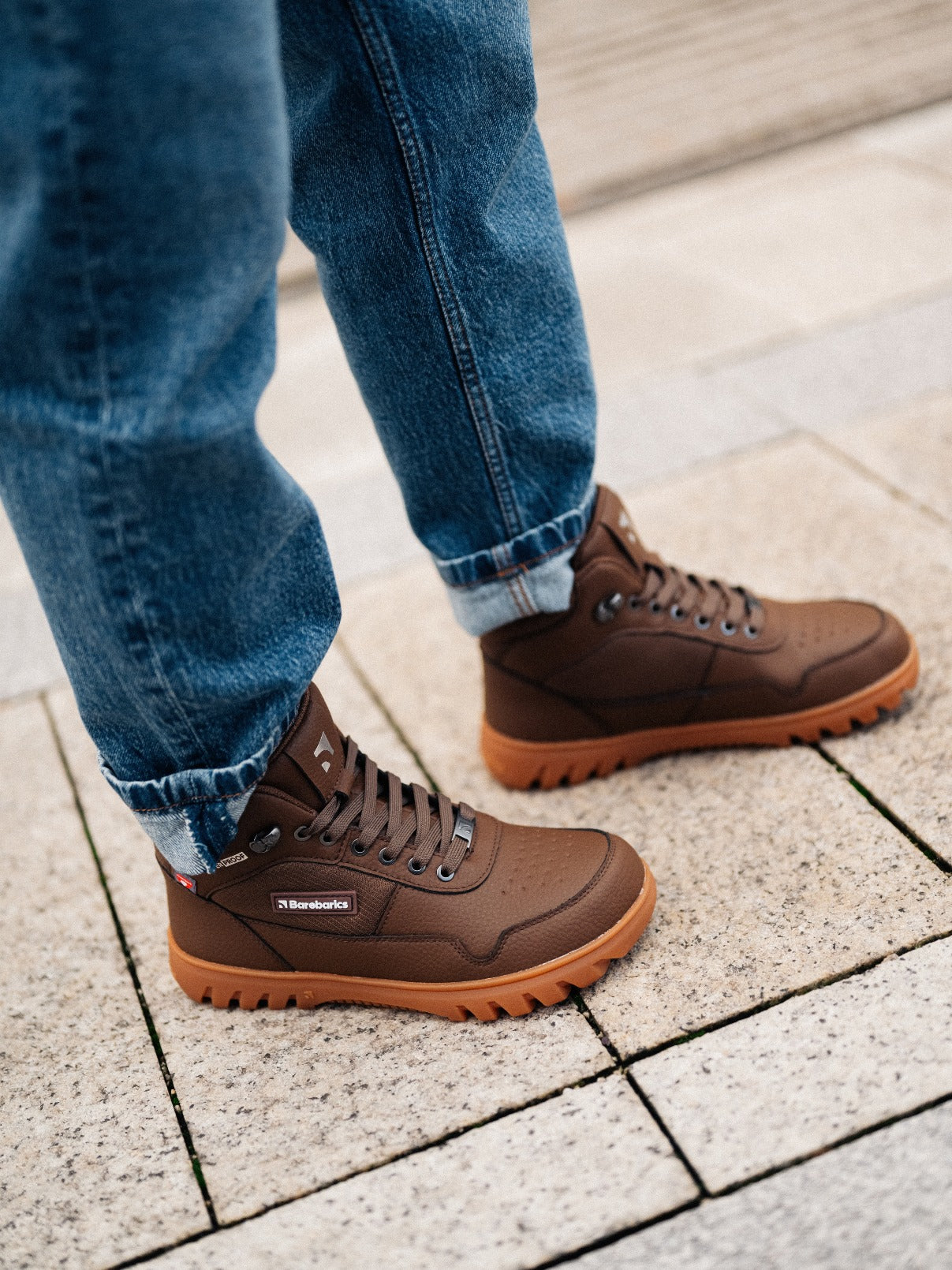 Barefoot Shoes Barebarics UrbanEdge - Dark Brown