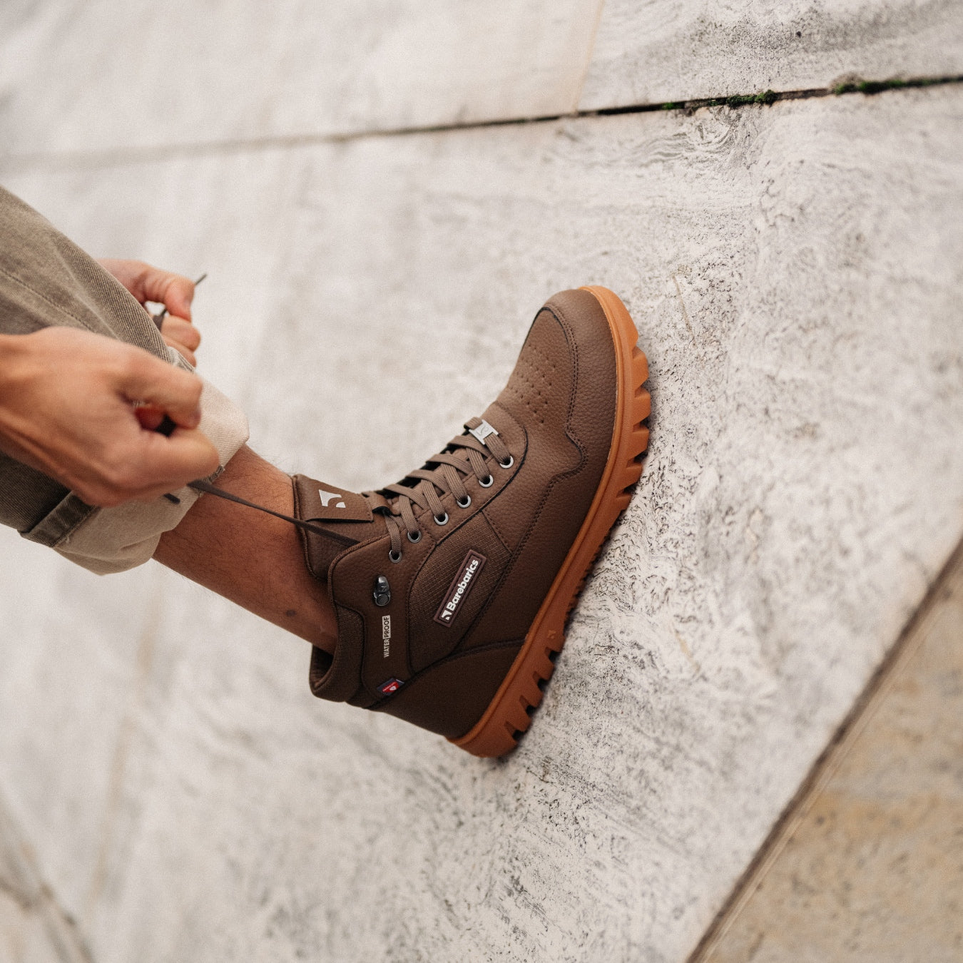 Barefoot Shoes Barebarics UrbanEdge - Dark Brown