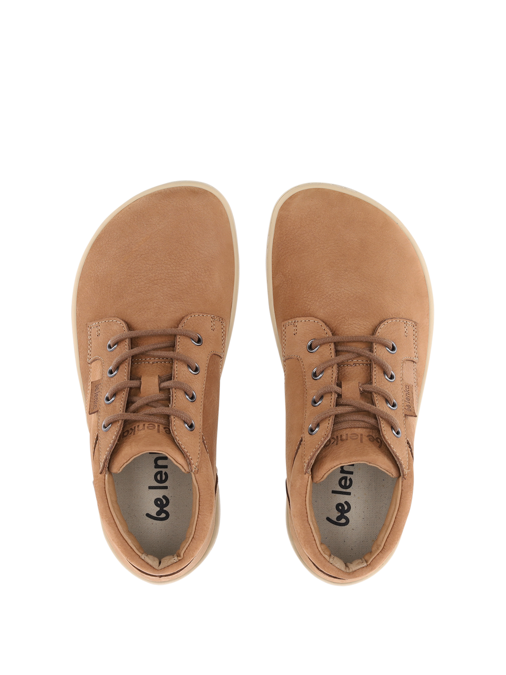 Barefoot Shoes - Be Lenka - Synergy - Cognac & Beige