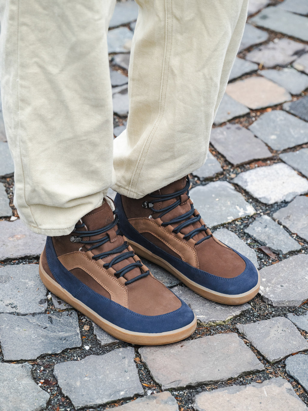 Barefoot Boots Be Lenka York - Brown & Navy