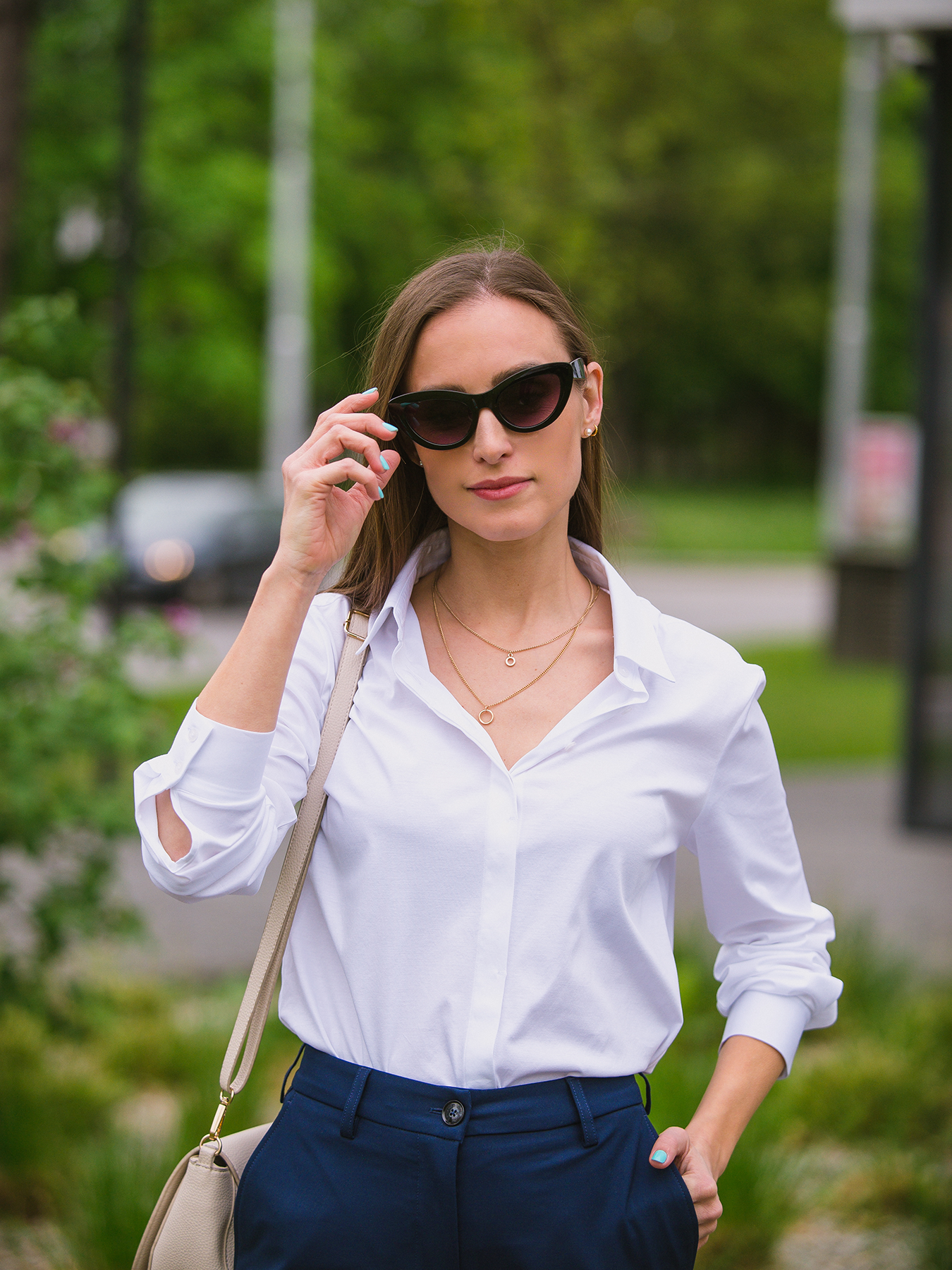 Women's Shirt Be Lenka Essentials - White