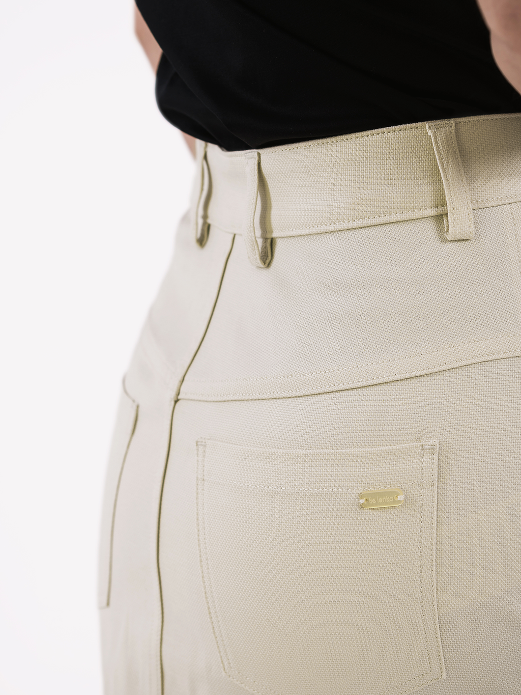 Women's Midi Skirt Be Lenka Essentials - Creme