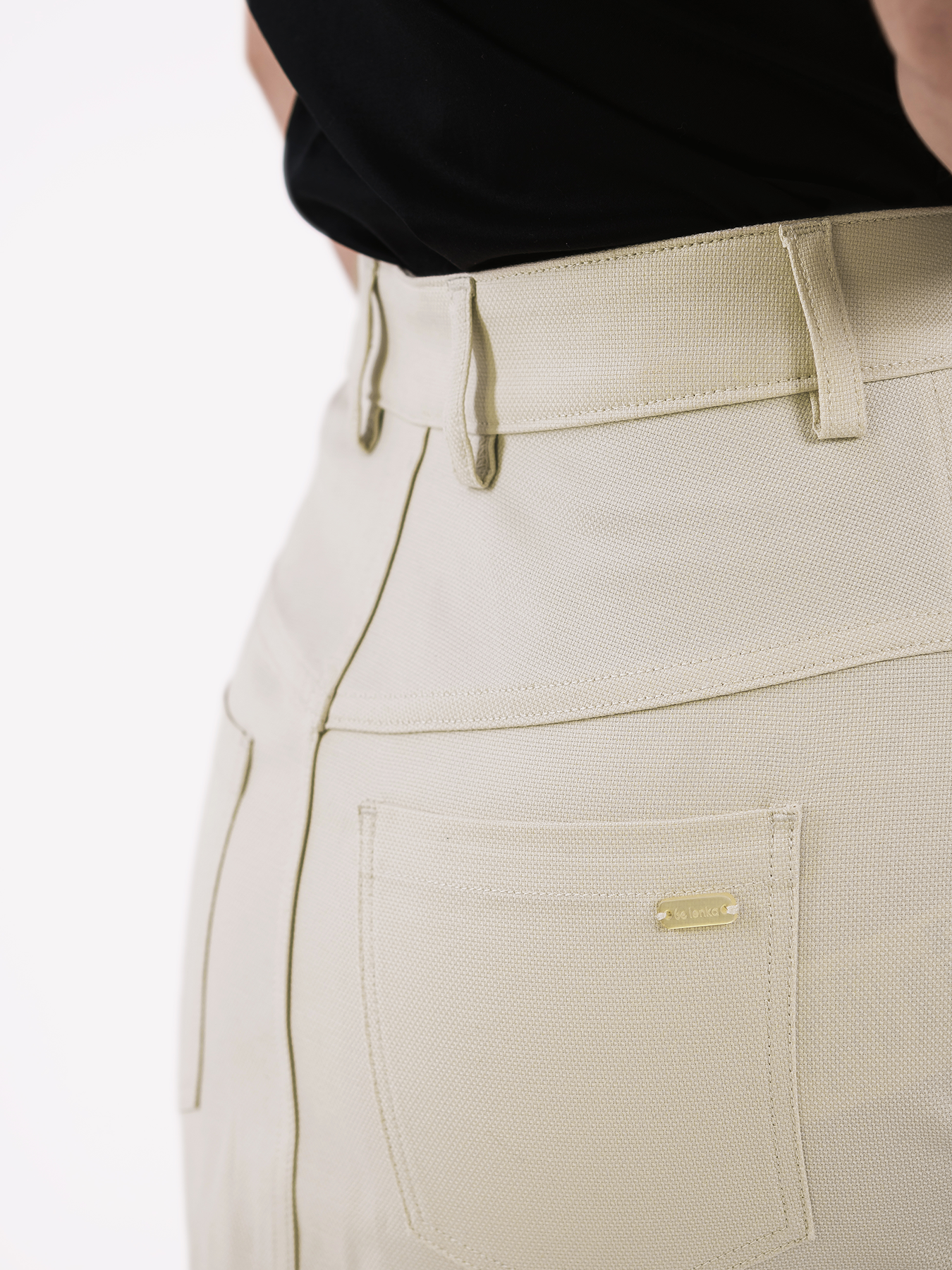 Women's Midi Skirt Be Lenka Essentials - Creme