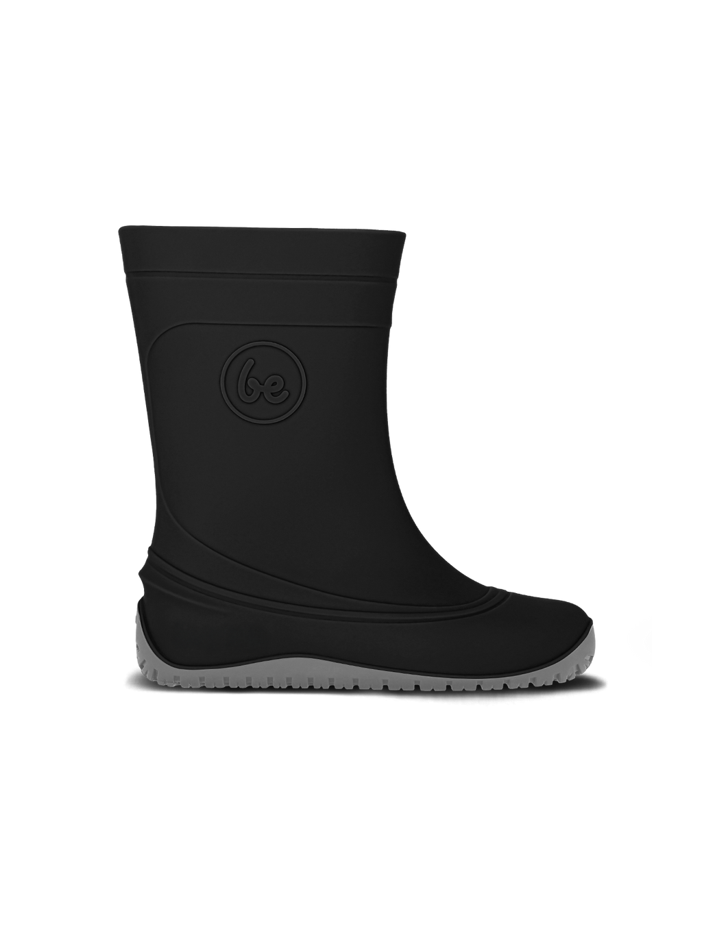 Kids Barefoot Rain Boots Be Lenka Pudds - Black