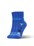 Kids barefoot Socks Be Lenka Kids - Crew - Dino - Royal Blue - 3 pack