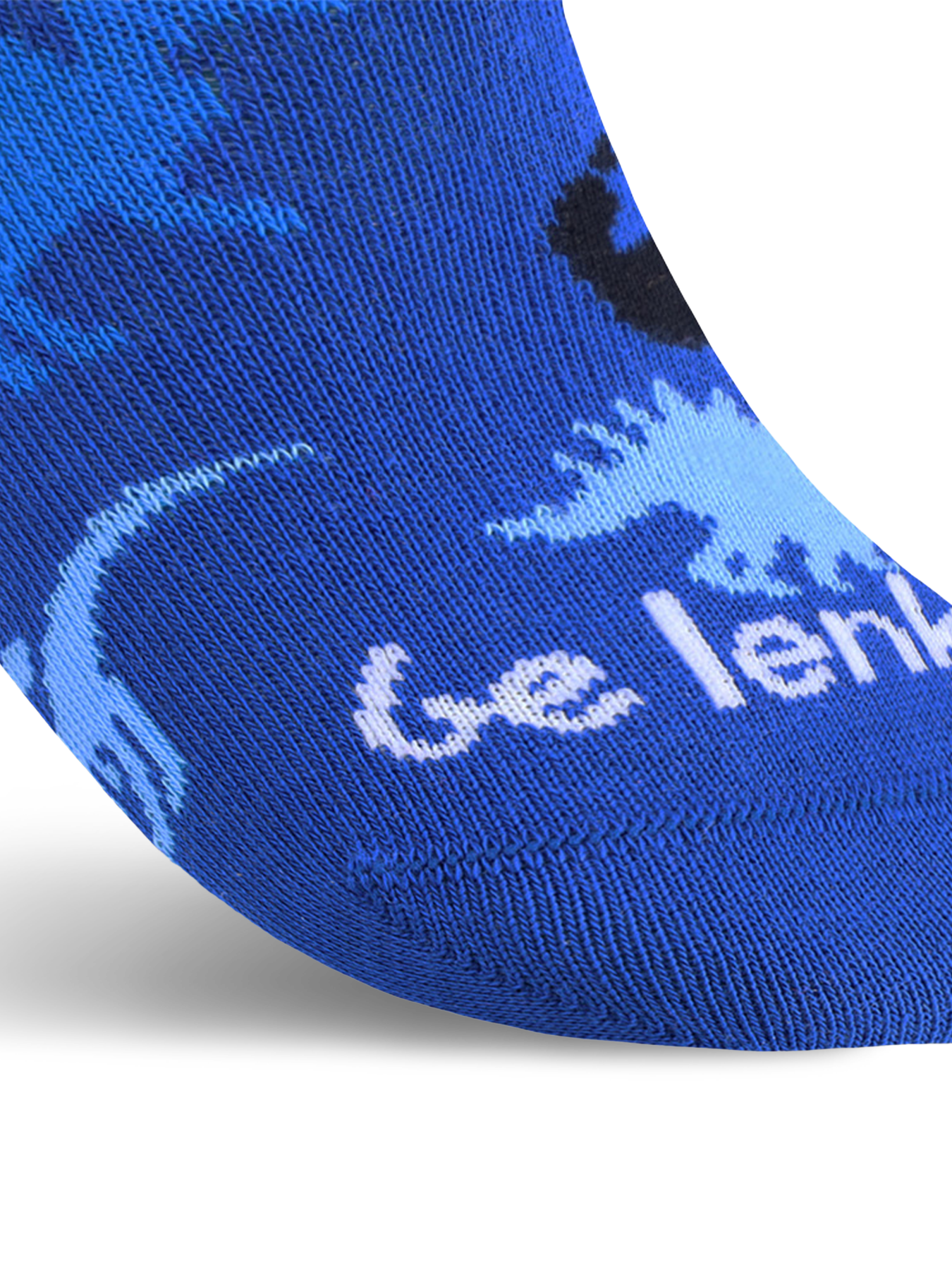 Kids barefoot Socks Be Lenka Kids - Crew - Dino - Royal Blue - 3 pack