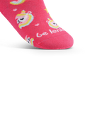 Kids barefoot Socks Be Lenka Kids - Crew - Unicorn - BubleGum Pink