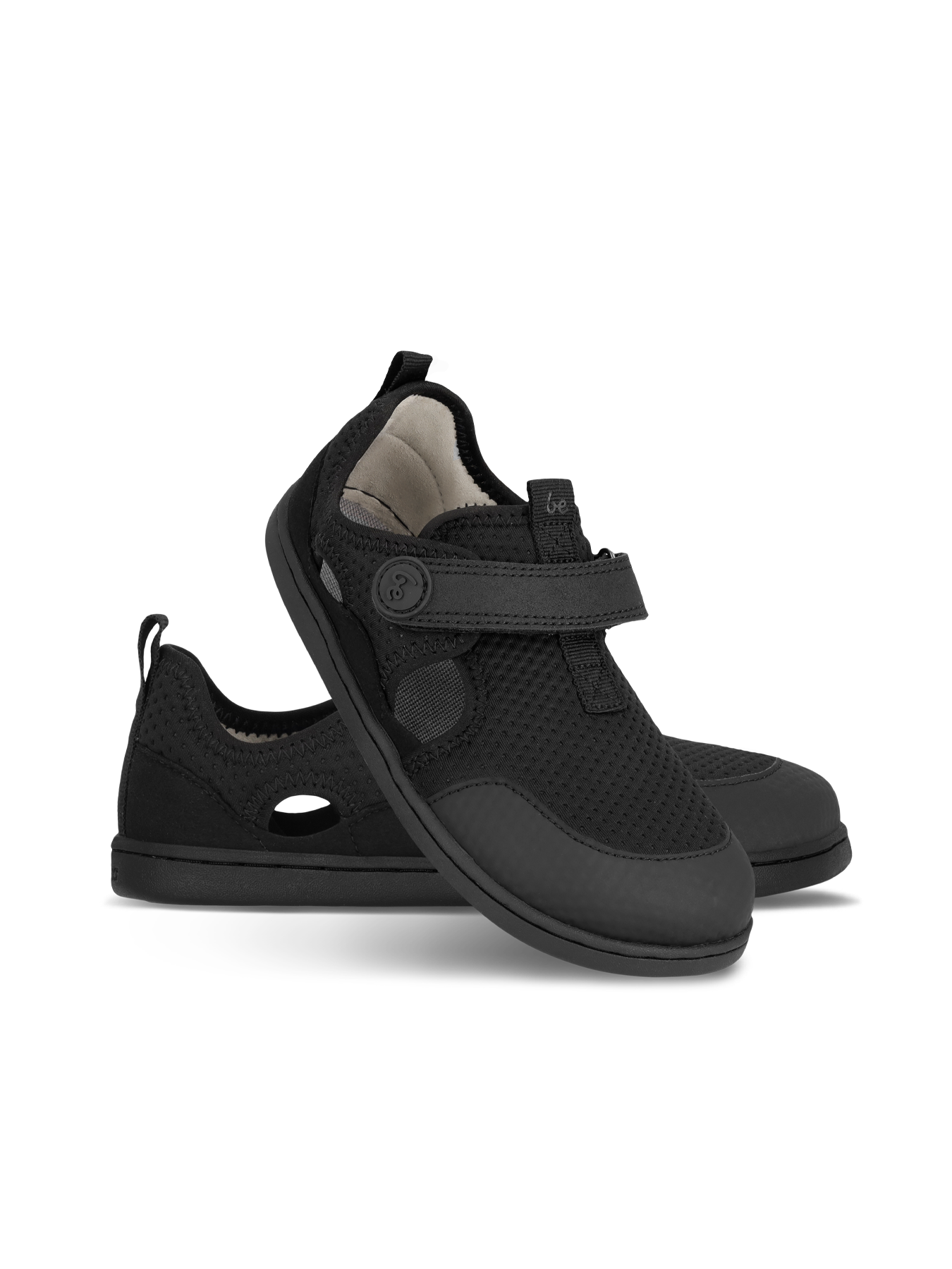 Kids barefoot sandals Zest Kids - All Black