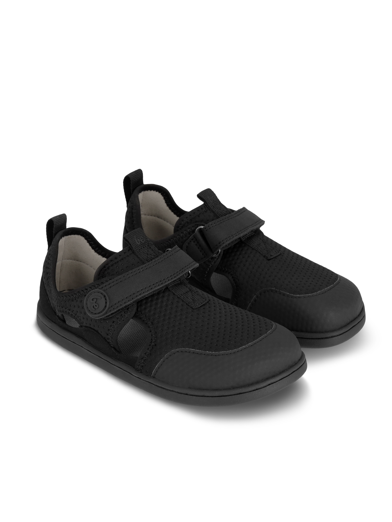 Kids barefoot sandals Zest Kids - All Black