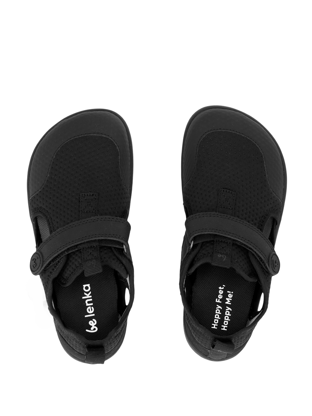 Kids barefoot sandals Zest Kids - All Black