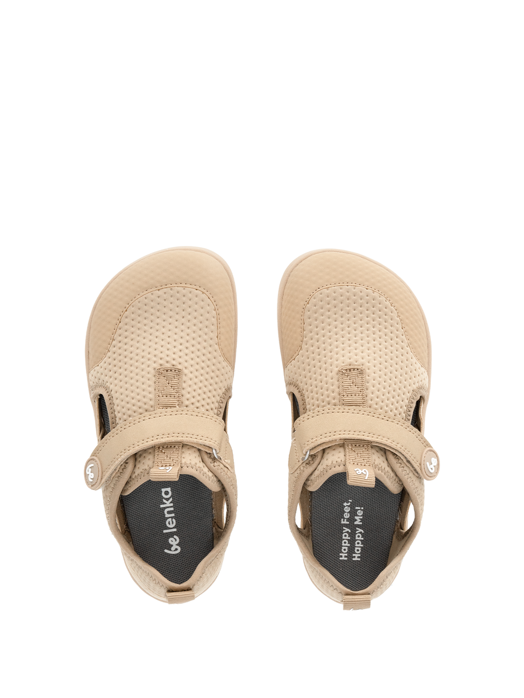 Kids barefoot sandals Zest Preschool - Beige