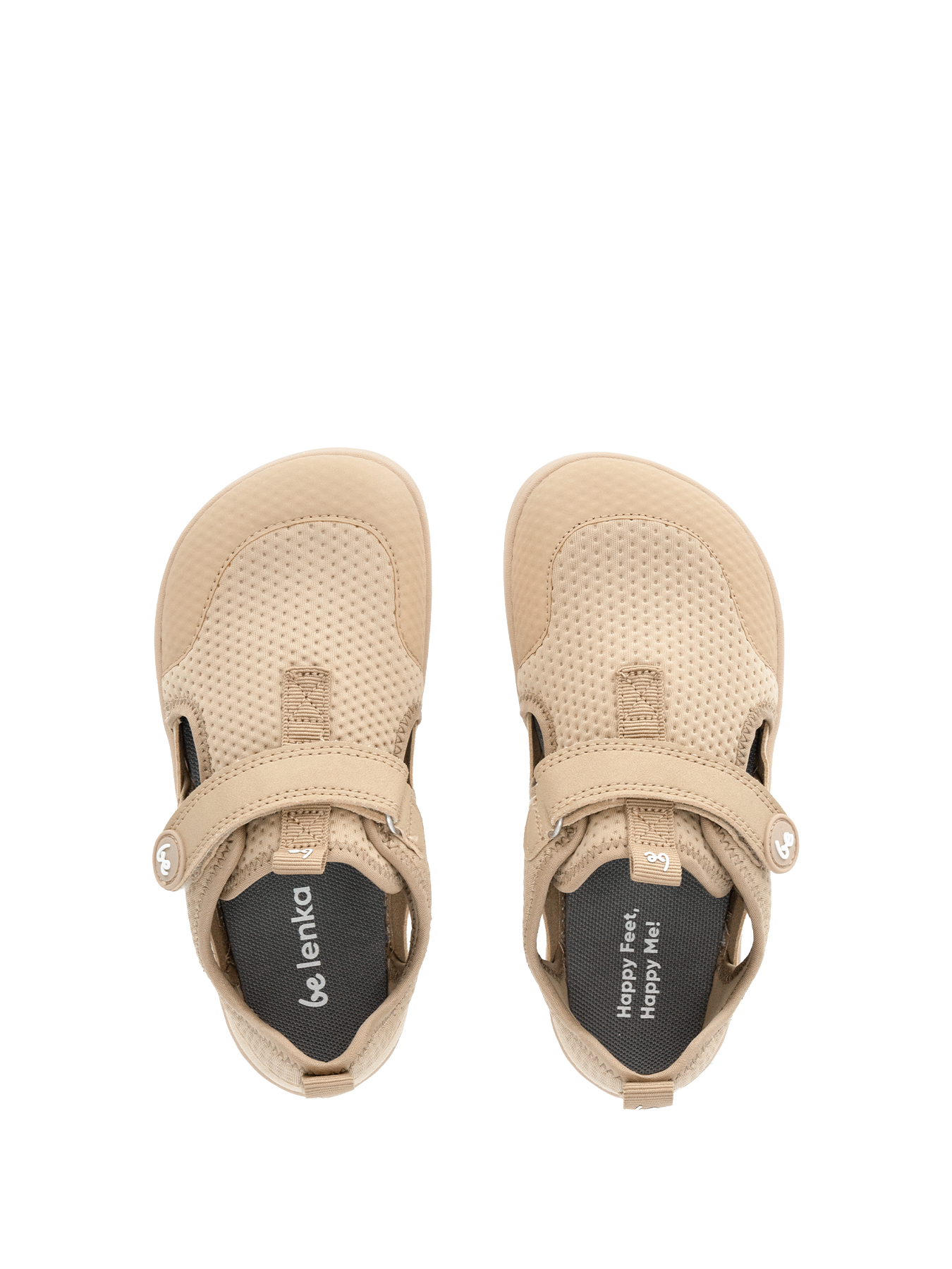 Kids barefoot sandals Zest Kids - Beige