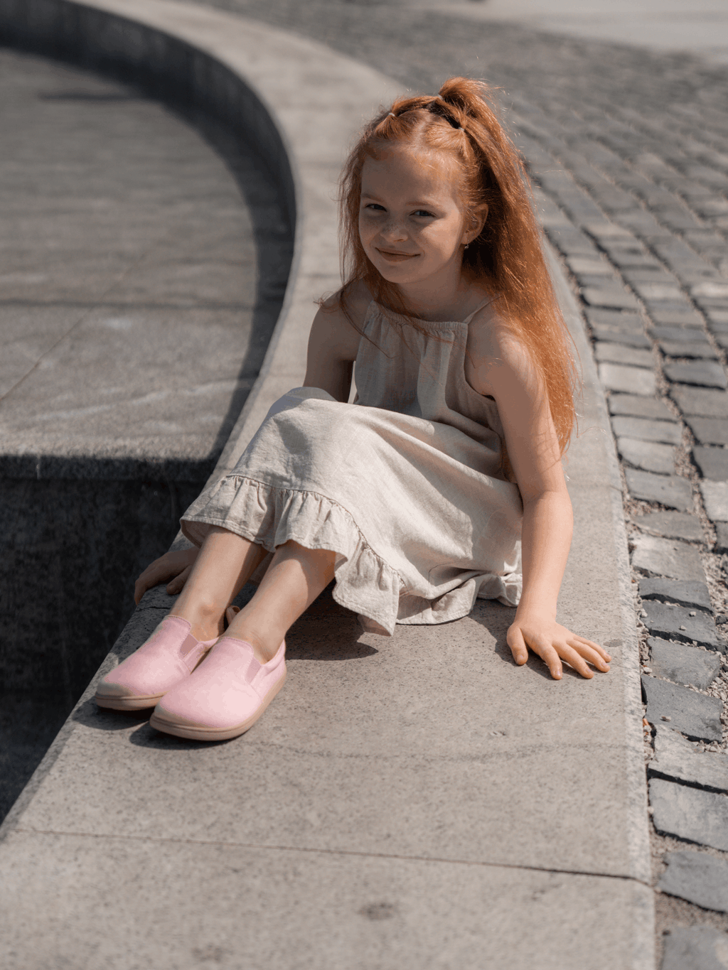Kids barefoot Slip-on shoes Be Lenka Aura Preschool - Cotton Candy Pink