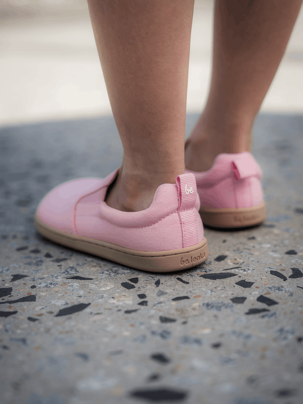 Kids barefoot Slip-on shoes Be Lenka Aura Preschool - Cotton Candy Pink