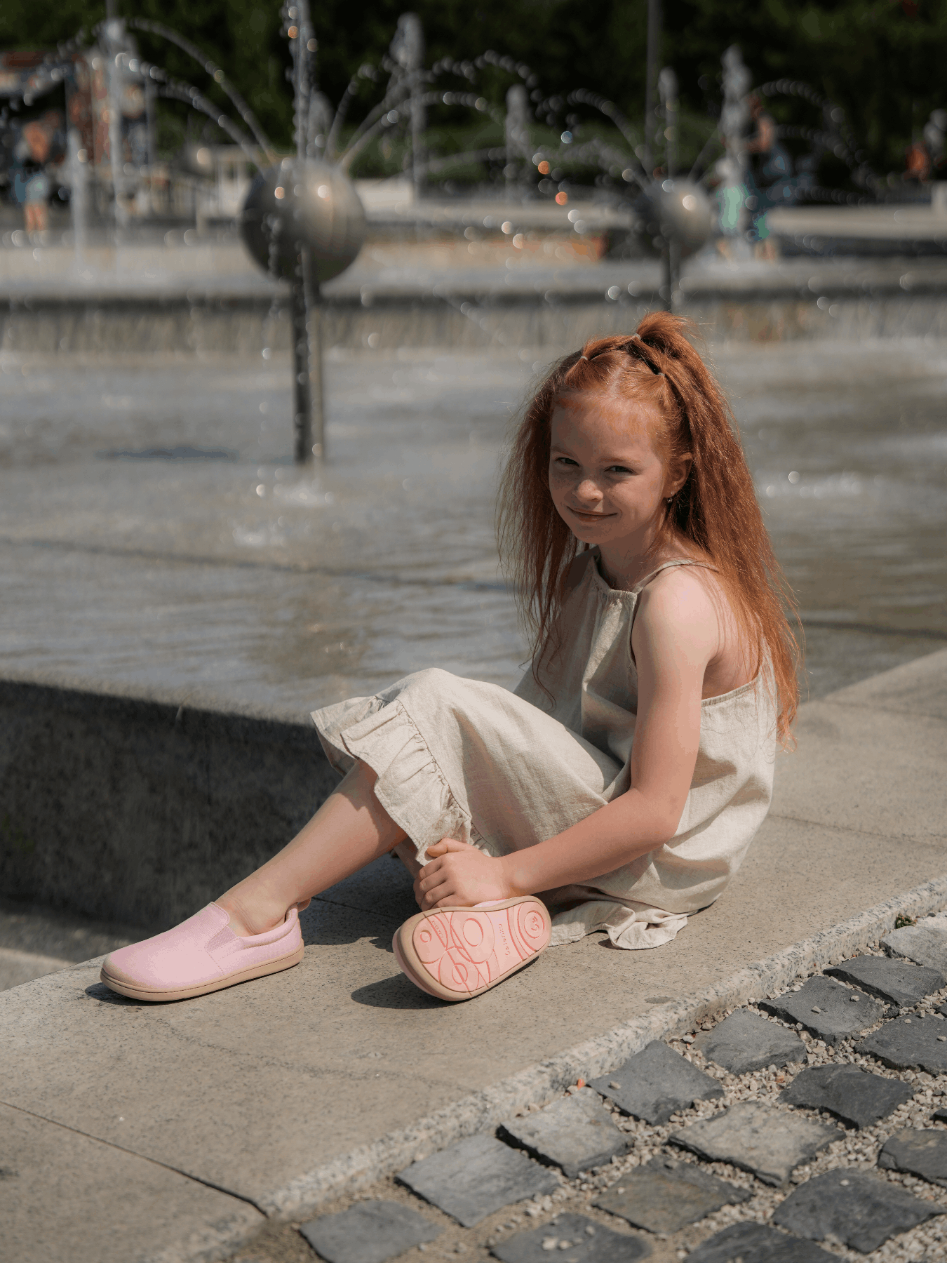 Kids barefoot Slip-on shoes Be Lenka Aura Preschool - Cotton Candy Pink