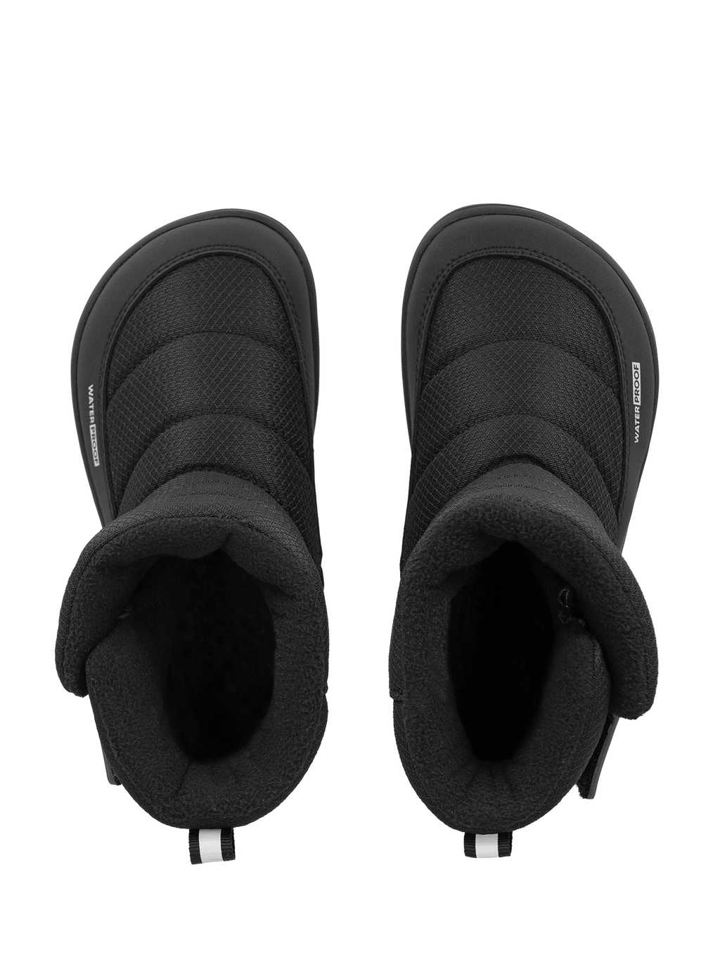 Kids barefoot snow boots Be Lenka Ailo Kids - All Black