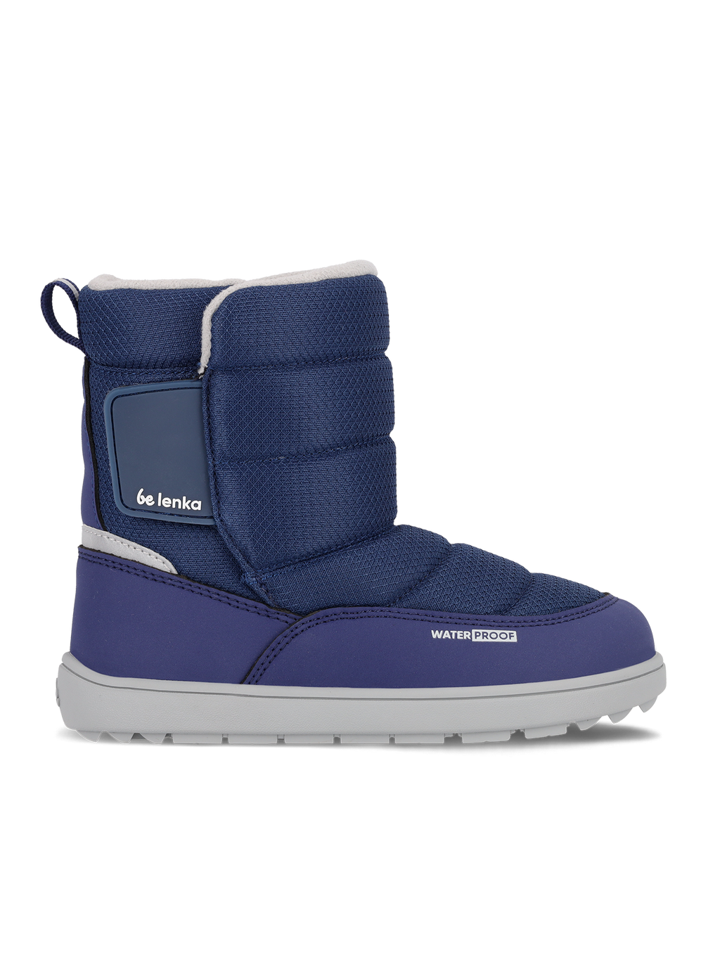 Kids barefoot snow boots Be Lenka Ailo Kids - Dark Blue