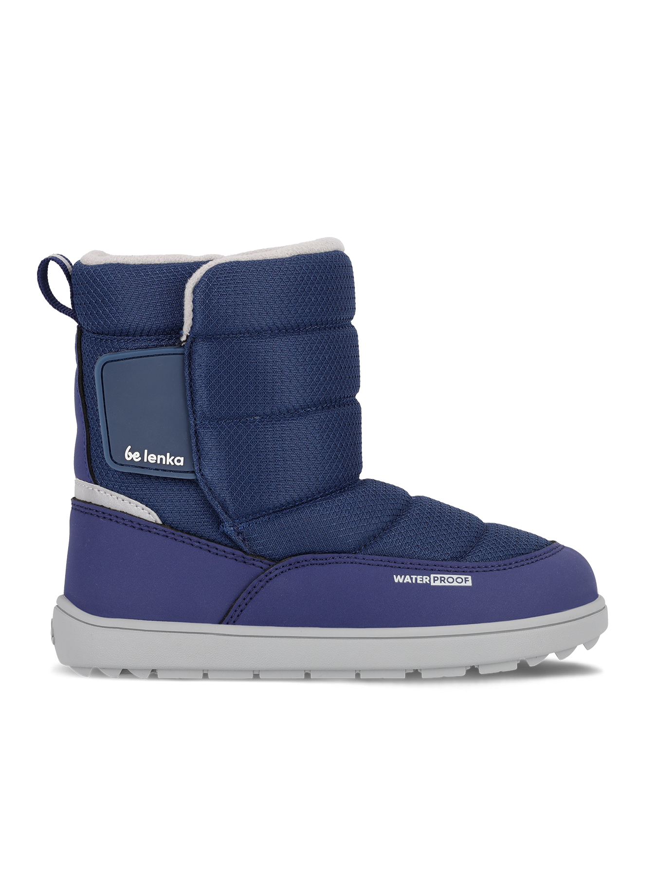 Kids barefoot snow boots Be Lenka Ailo Junior - Dark Blue