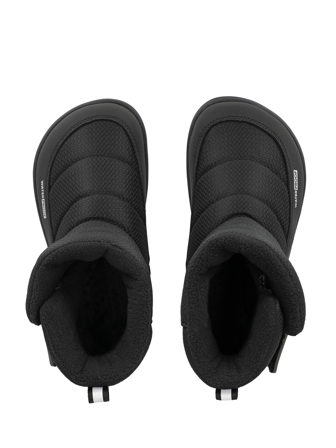 Kids barefoot snow boots Be Lenka Ailo Preschool - All Black