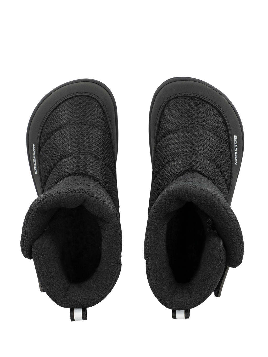 Kids barefoot snow boots Be Lenka Ailo Preschool - All Black