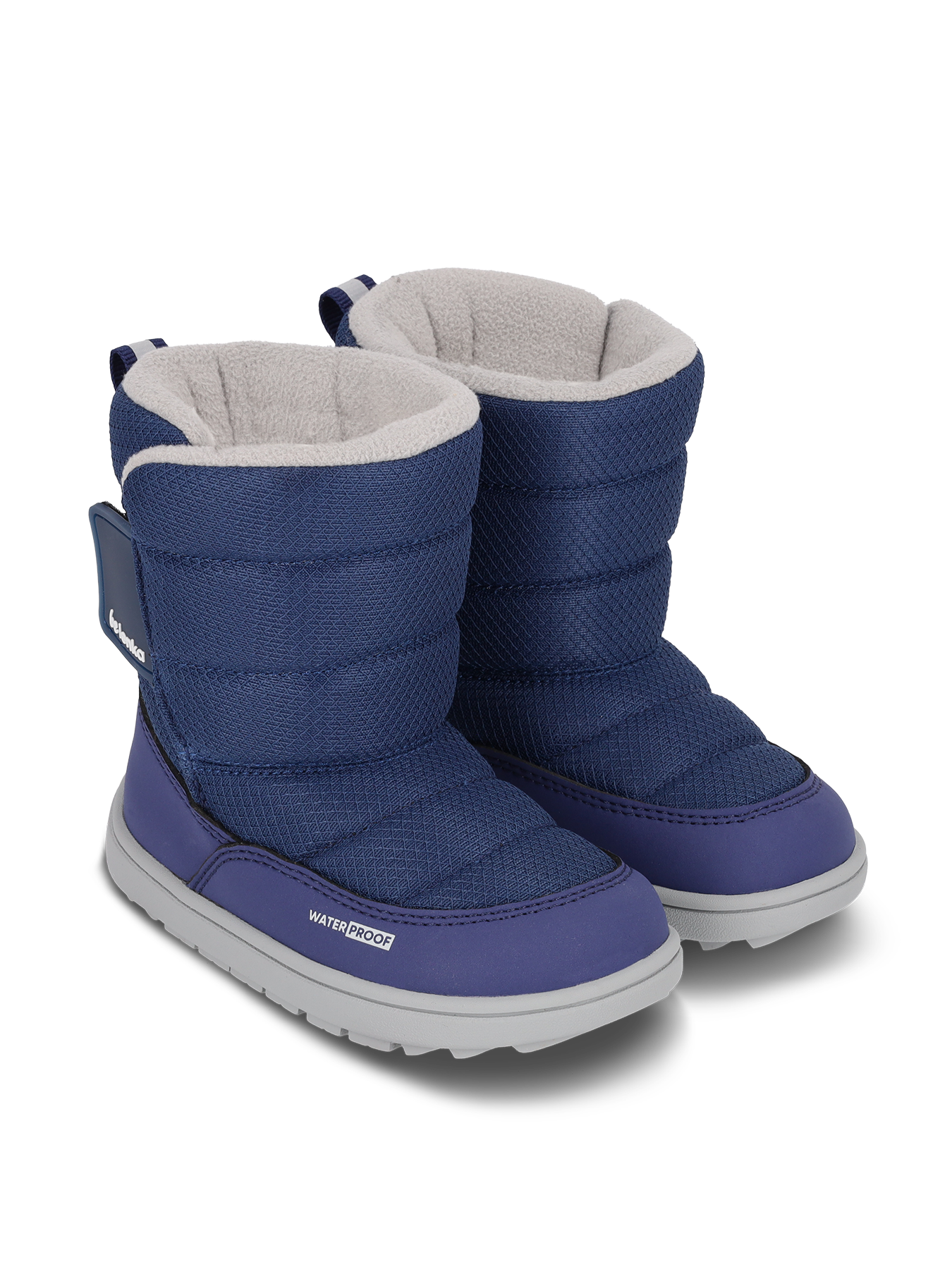 Kids barefoot snow boots Be Lenka Ailo Preschool - Dark Blue