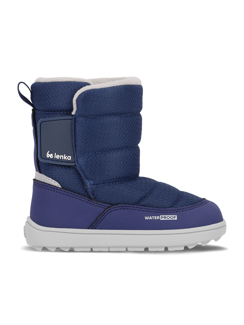 Kids barefoot snow boots Be Lenka Ailo Preschool - Dark Blue