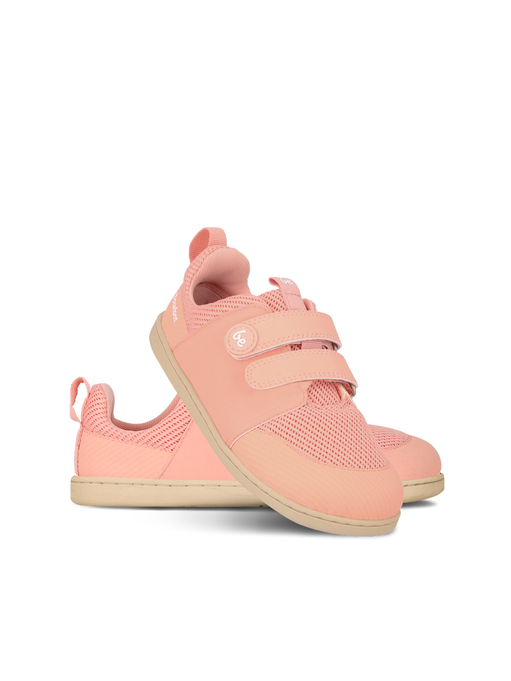 Kids barefoot sneakers Be Lenka Bounty Junior - Coral Pink