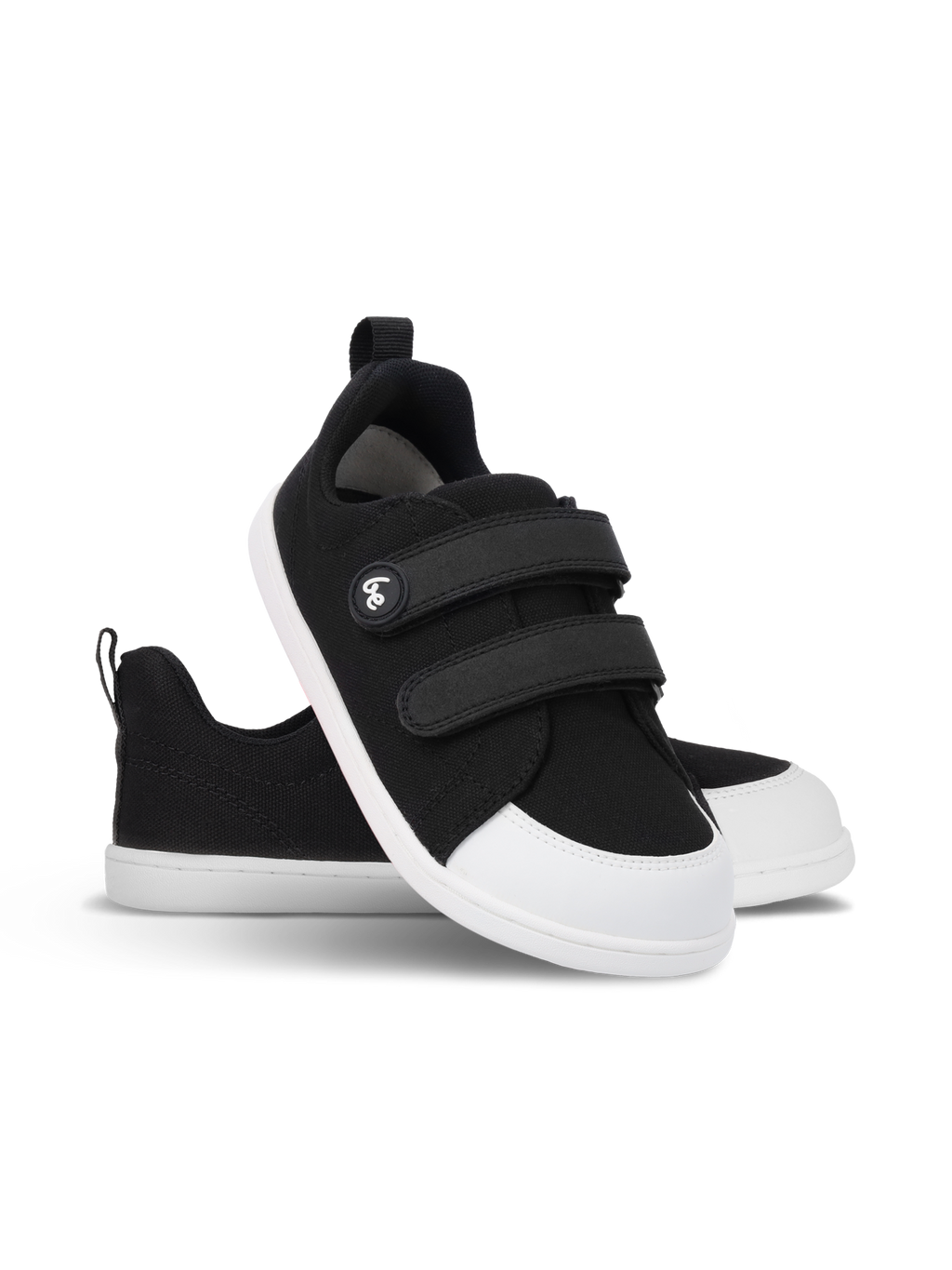 Kids barefoot sneakers Be Lenka Canvi Preschool - Black & White