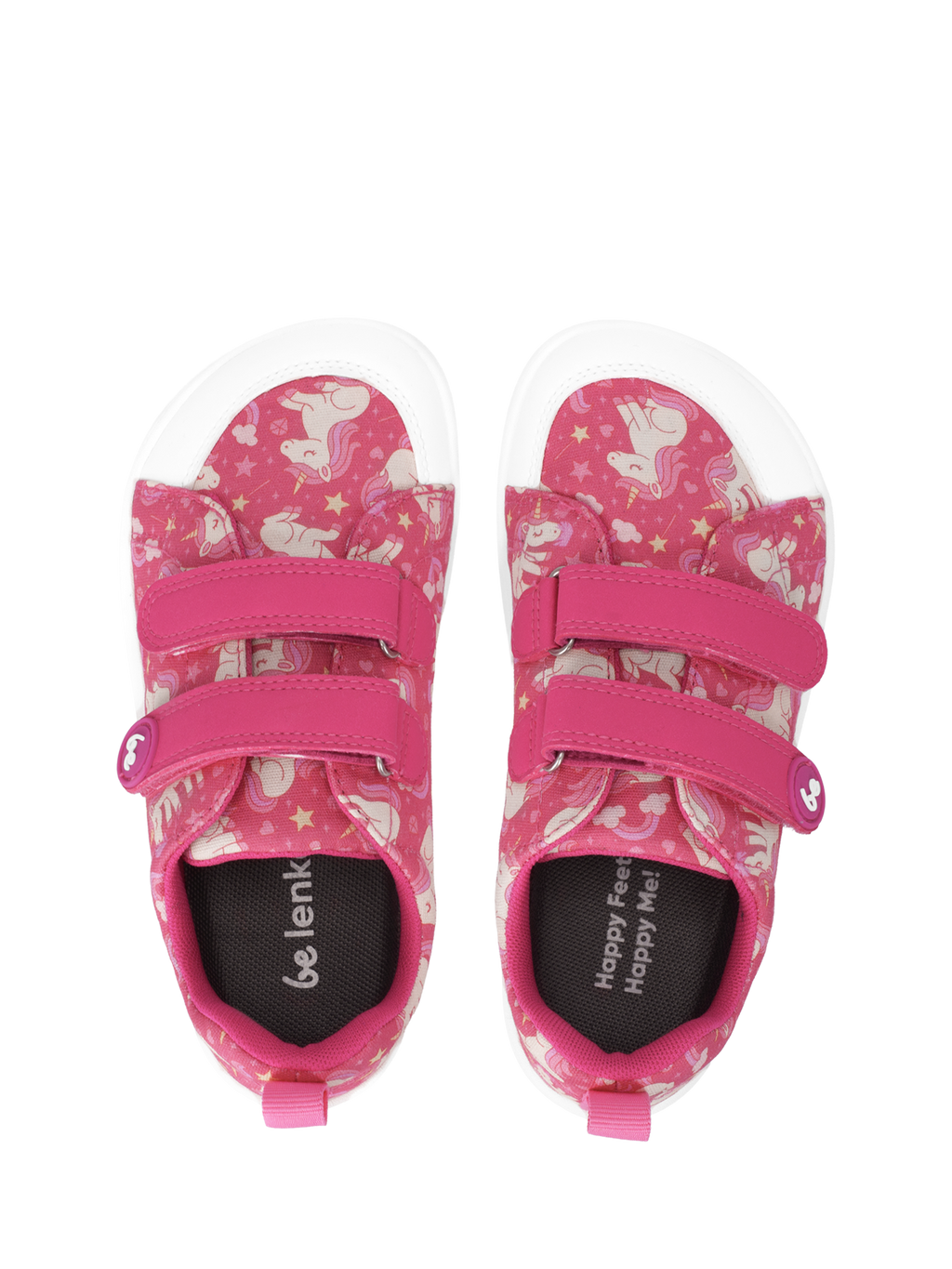 Kids barefoot sneakers Be Lenka Canvi Kids - Unicorn