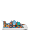 Kids barefoot sneakers Be Lenka Canvi Kids - Comics Color