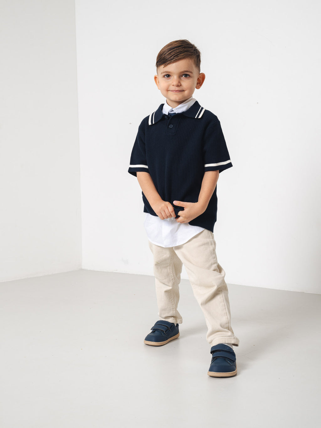 Kids barefoot sneakers Be Lenka Energise Preschool - Navy